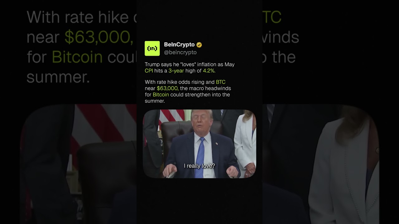 Donald Trump &ldquo;Loves&rdquo; The Current Inflation🚨
