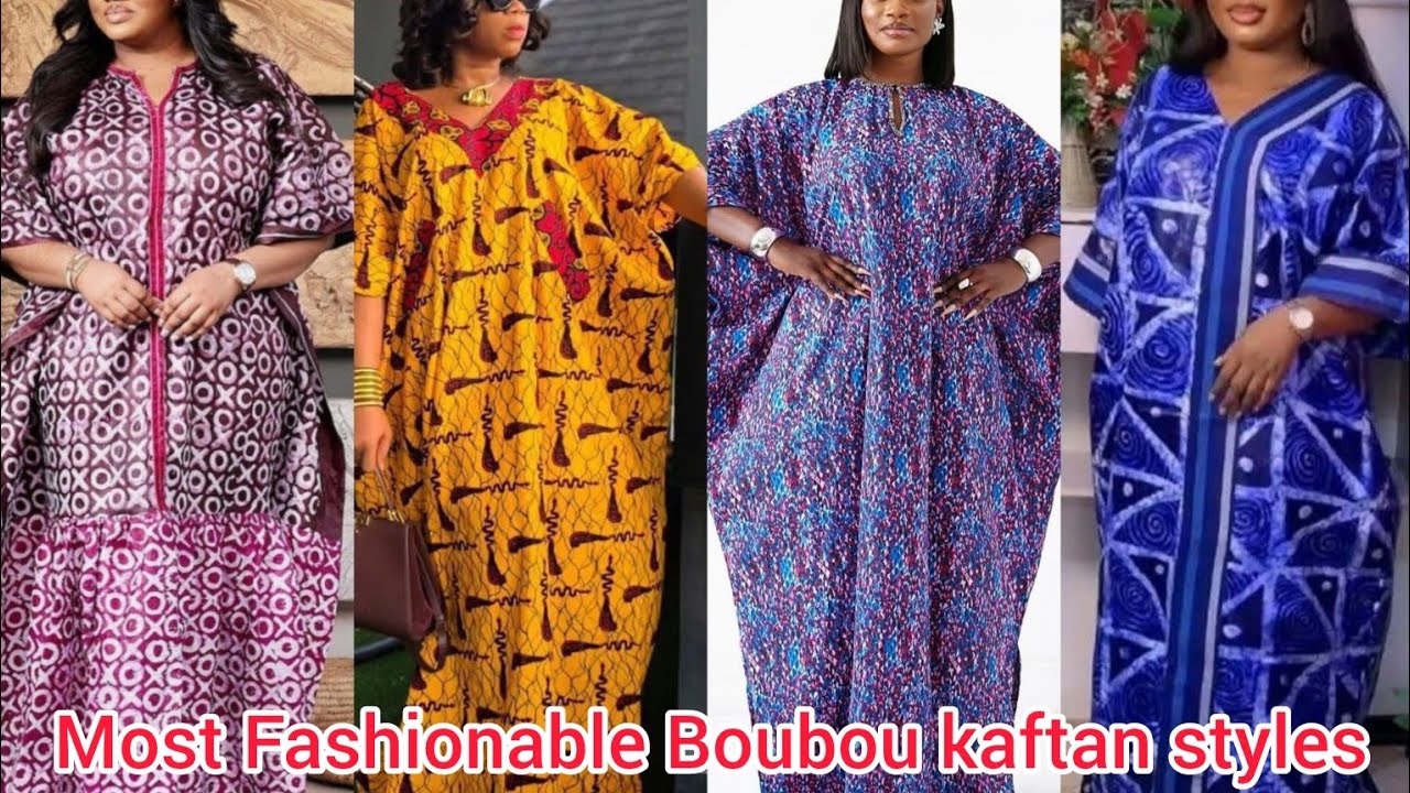 Most Fashionable Boubou kaftan dress designs | African Bubu kaftan Abaya styles
