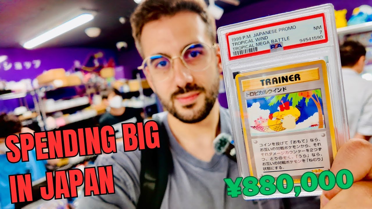 I Bought One of The Rarest Pokemon Cards In Japan - Card Shopping In Tokyo (Akihabara)