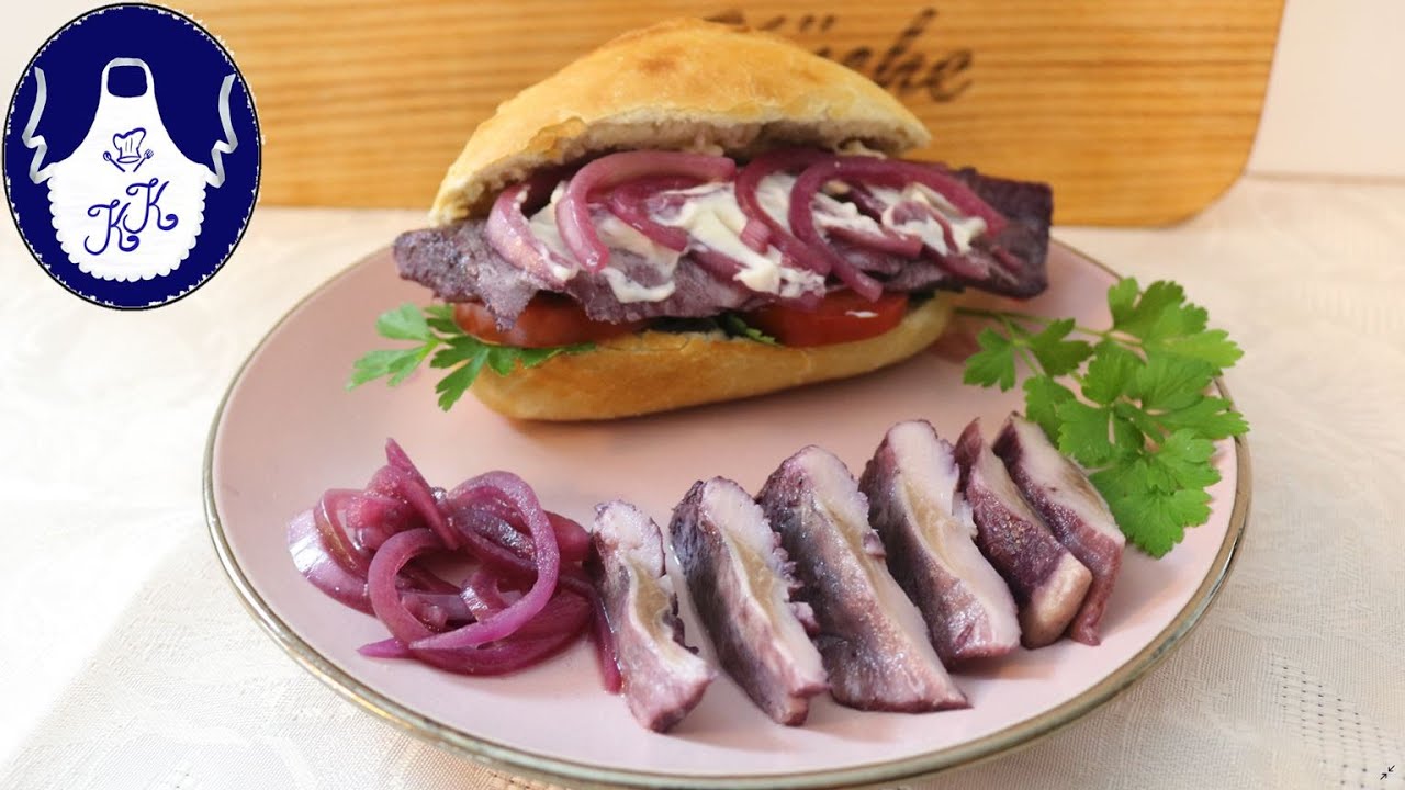 Hering in Rotweinmarinade einlegen, schnell und einfach