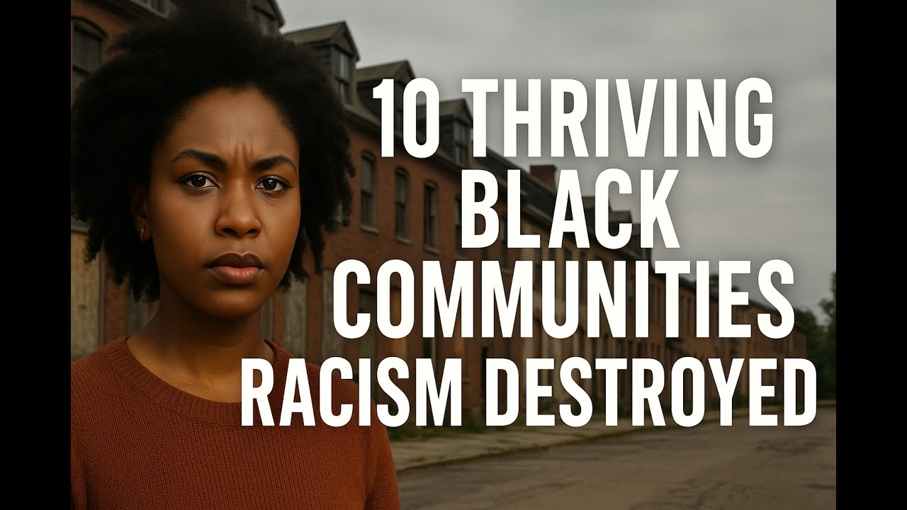 10 процветающих чернокожих общин, уничтоженных расизмом #blackhistory#RacialJustice#BlackExcellence