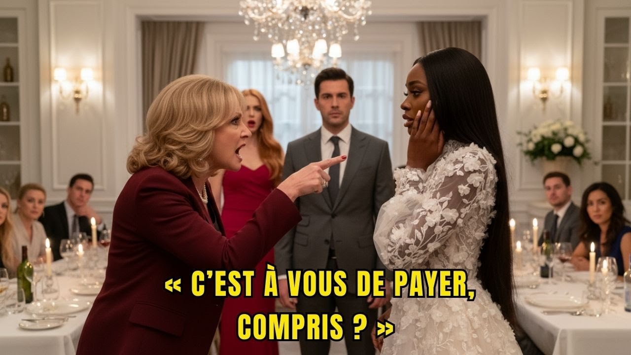 La belle mère gifle l’épouse noire pour une note impayée, mais sa riposte la réduit au silence
