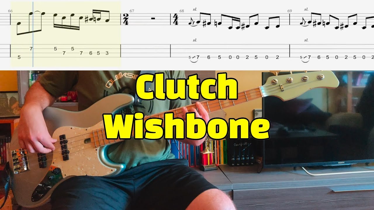 Clutch - Wishbone (Bass Cover with Tabs)
