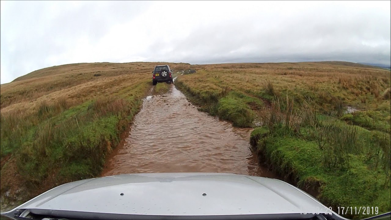 Green Lane Driving In A Dacia Duster - Roman Road, Llandovery, Wales
