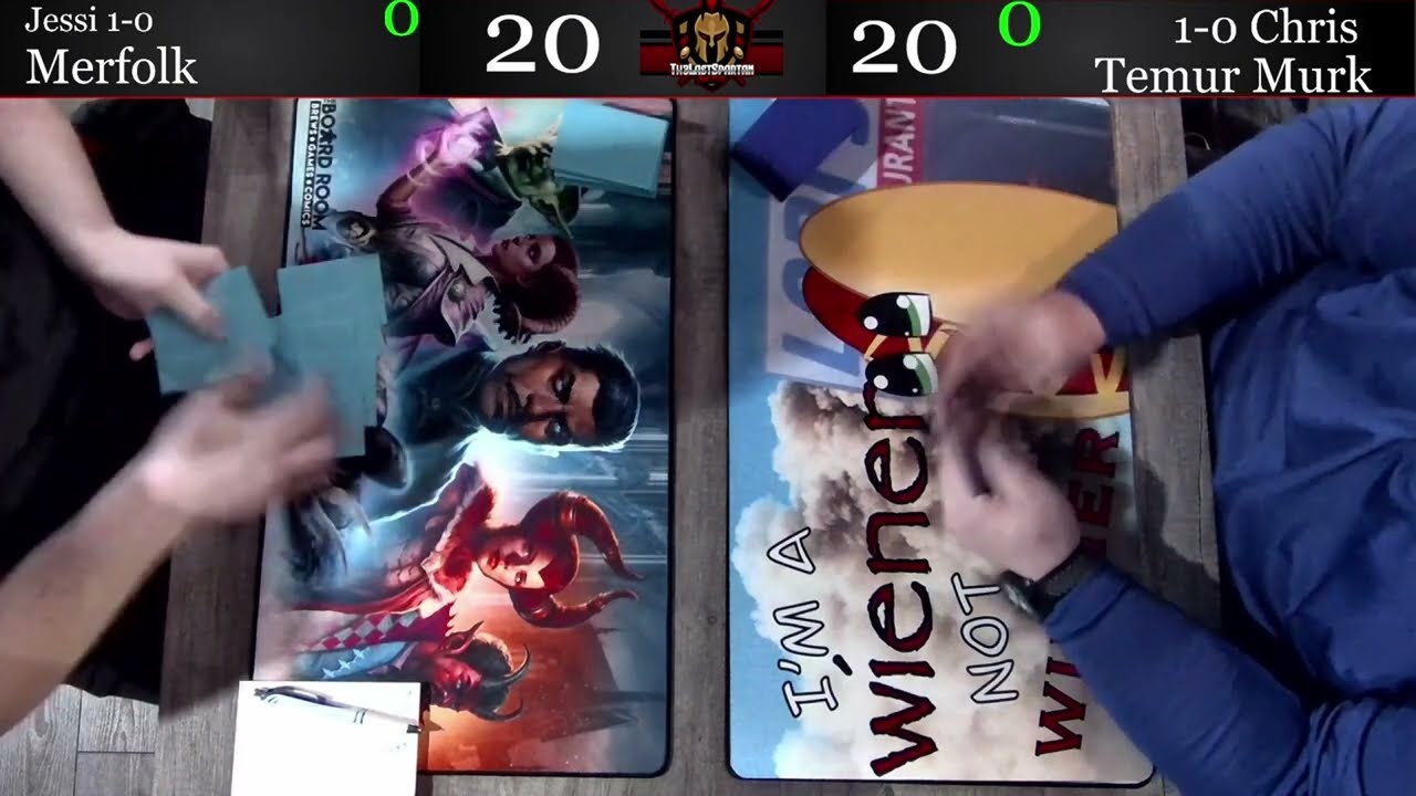 Merfolk VS Temur Murktide (Round 2) Modern Win-A-Box 2024/03/29