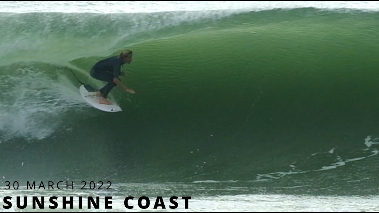 Firing Sunshine Coast Beach Break - Wednesday 30 March 2022