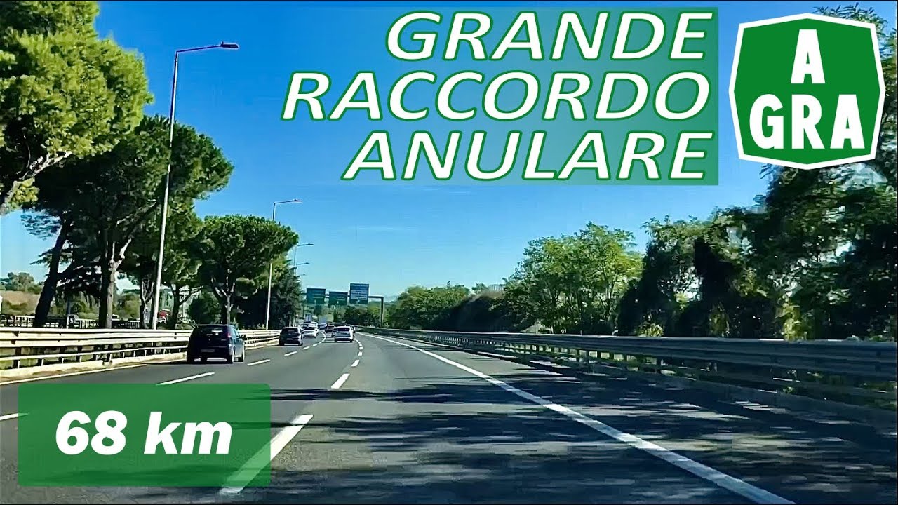 A90 | GRANDE RACCORDO ANULARE di ROMA | Percorso completo