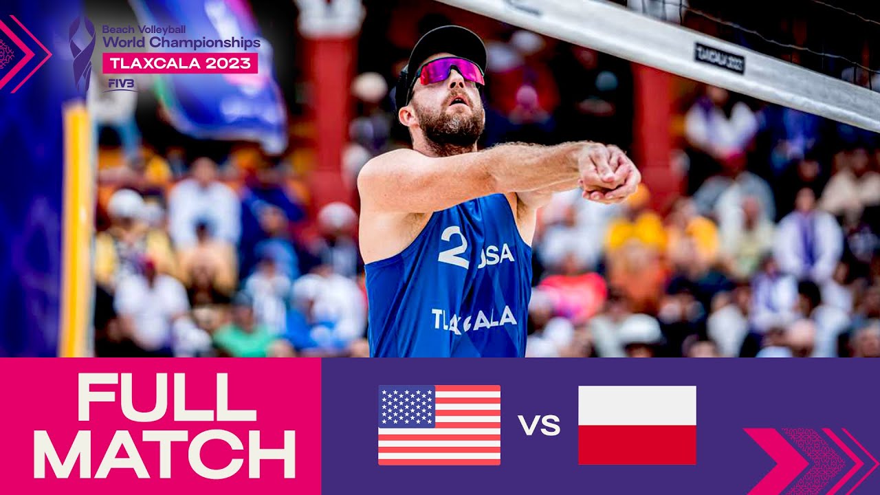 Bronze Match - Crabb/Brunner 🇺🇸 vs. Bryl/Losiak 🇵🇱 | World Championships 2023 Tlaxcala | Full Match