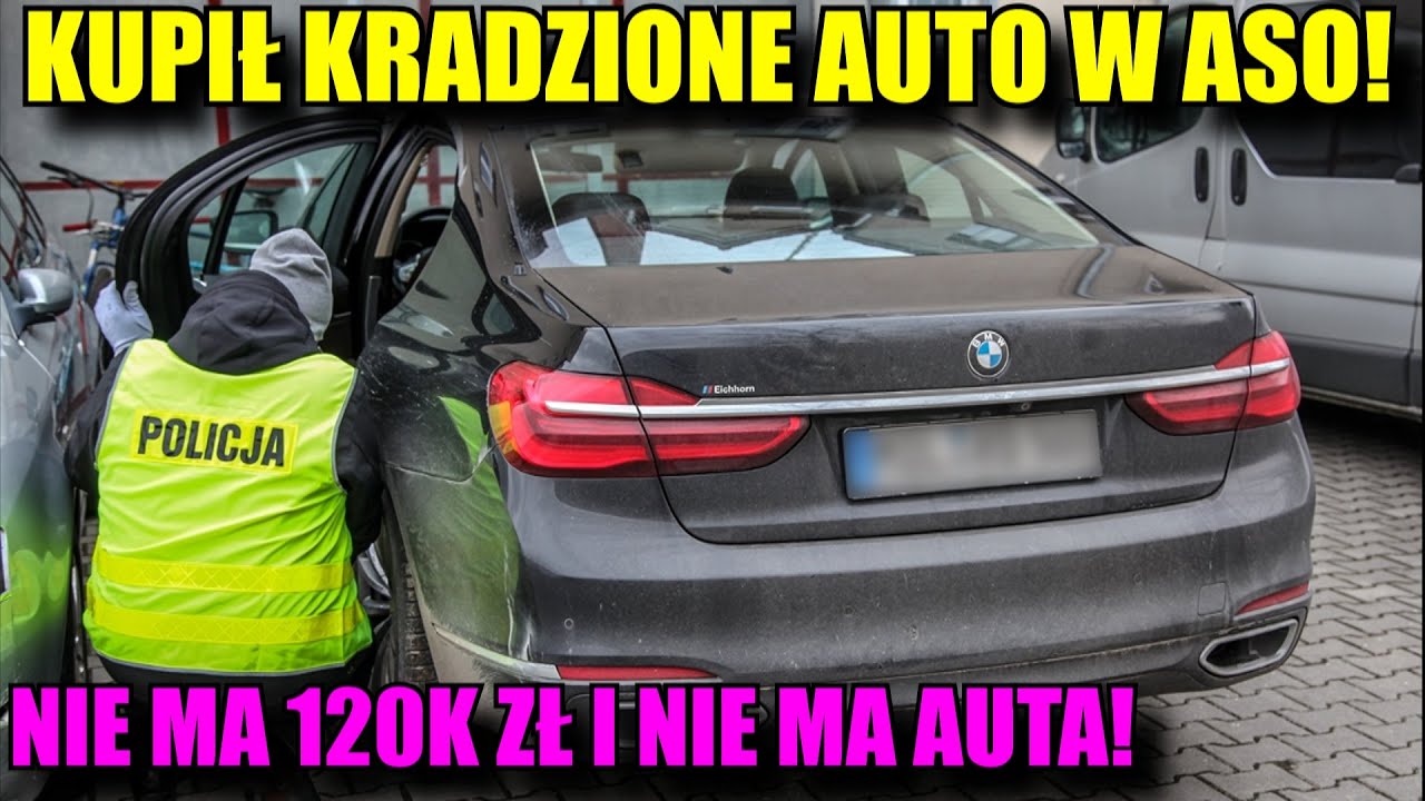 Kupił KRADZIONE auto w ASO! Nie ma 120k ZŁ i NIE MA AUTA! Patologia autohandli oczami widza!