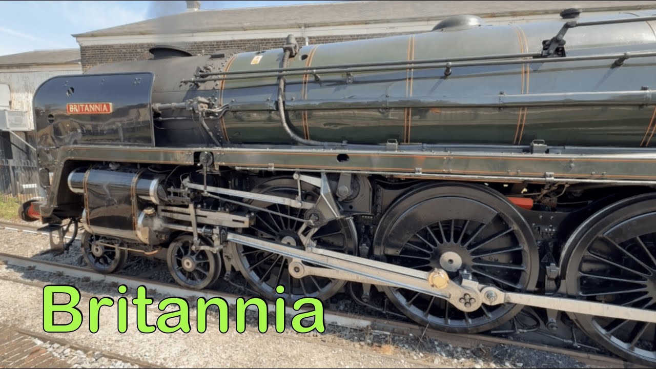 Britannia  The Golden Arrow  Norwich to Canterbury West at Canterbury West Station 14th May 2025  4K