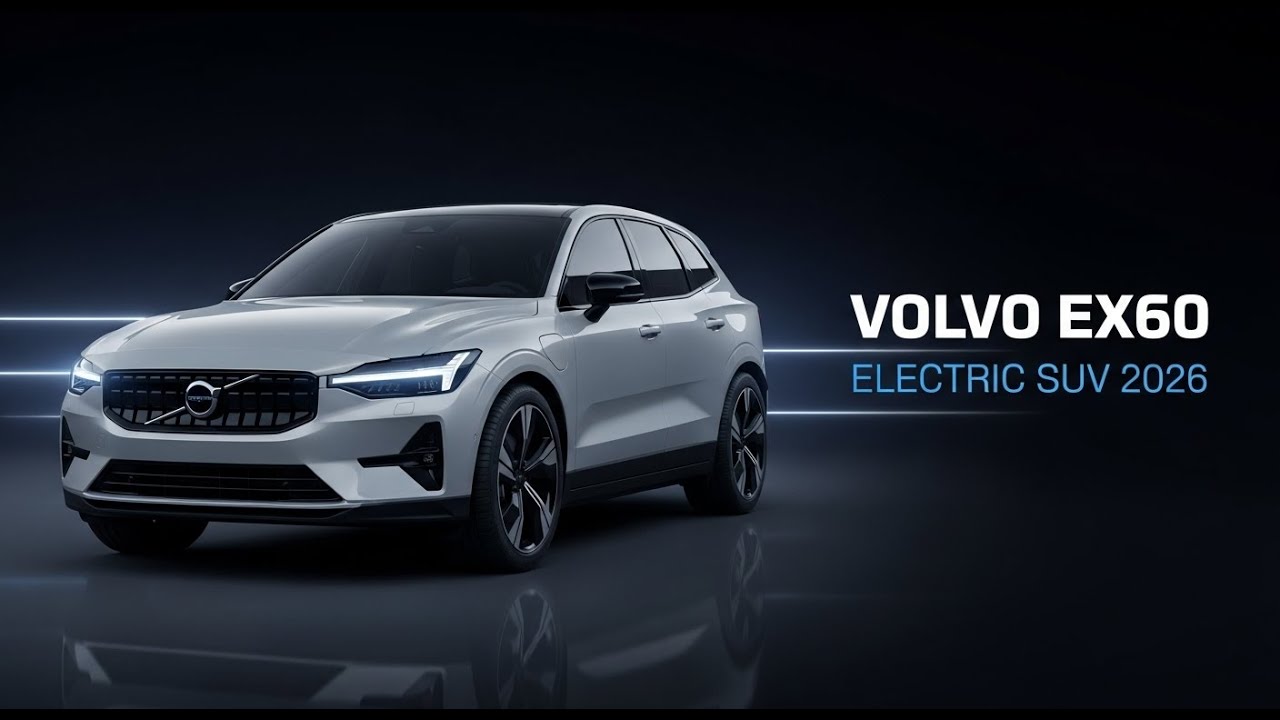 Volvo EX60 — All-electric midsize SUV launching in 2026 with strong range and advanced tech