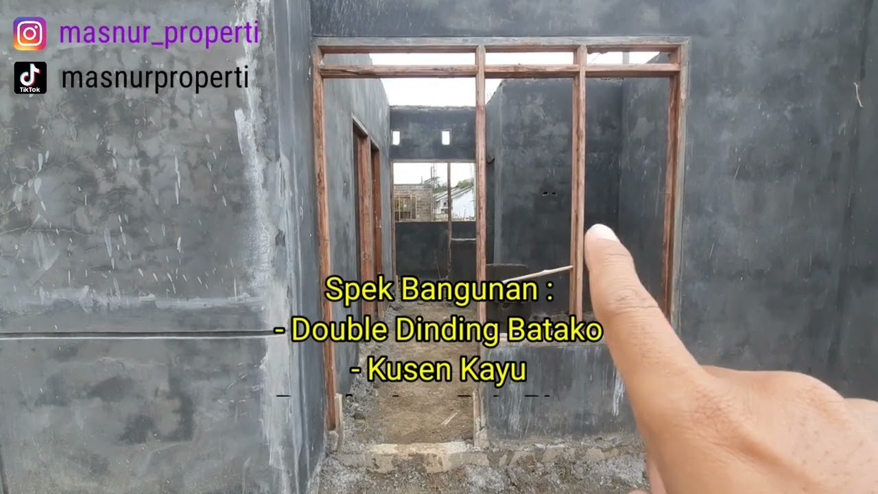 Rumah Subsidi Double Dinding di Setu Bekasi - Angsuran 1.055.000 perbulan