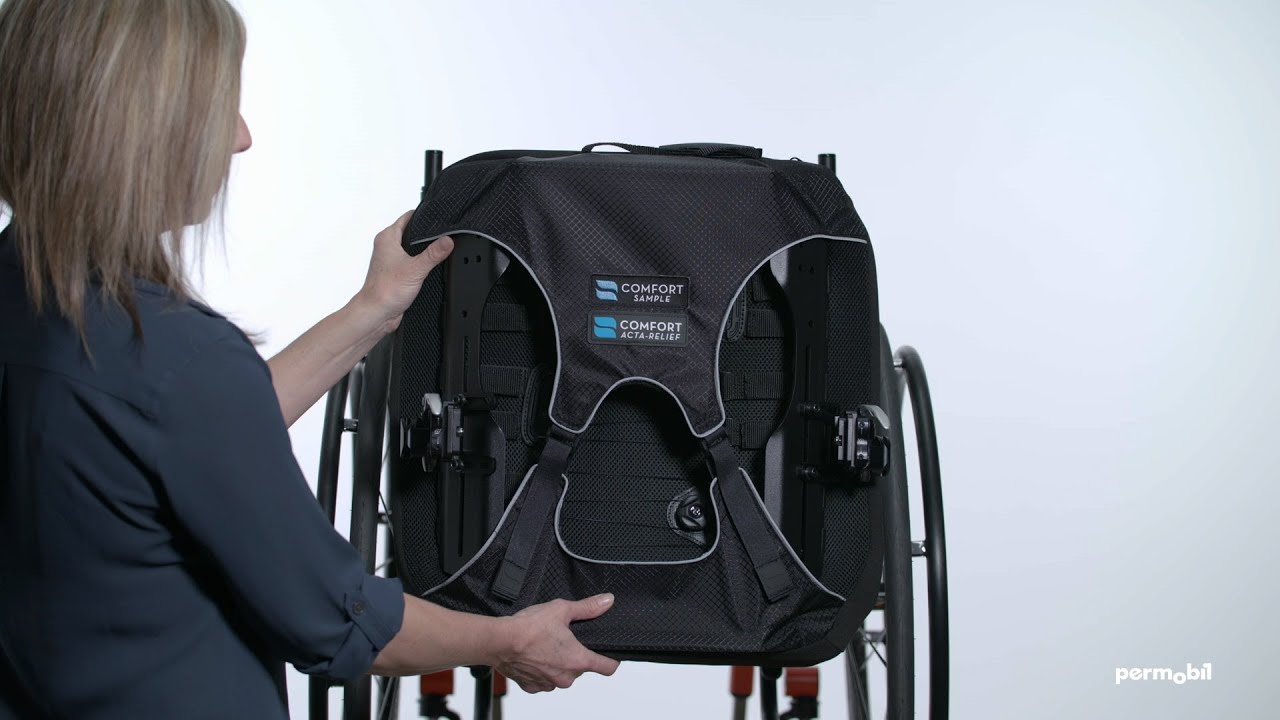 How to Mount a Comfort Back Support with Compass 4 Hardware Quick Release