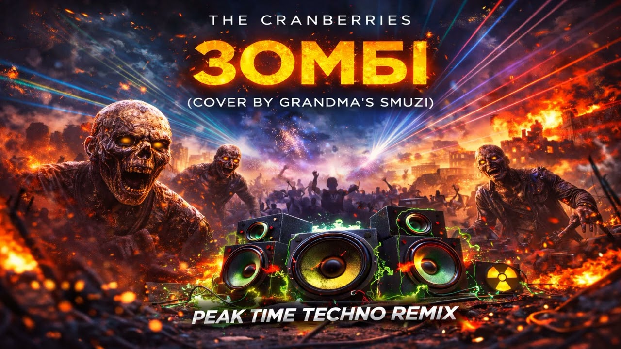 Zombie Ukrainian Cover – Peak Time Techno Remix