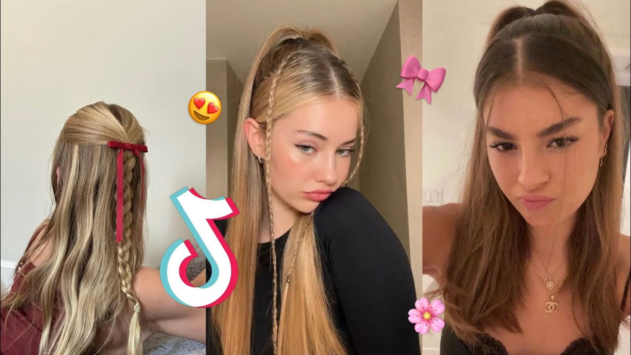Easy and cute hairstyles for straight/wavy hair || pt. 2 🎀💗🌸