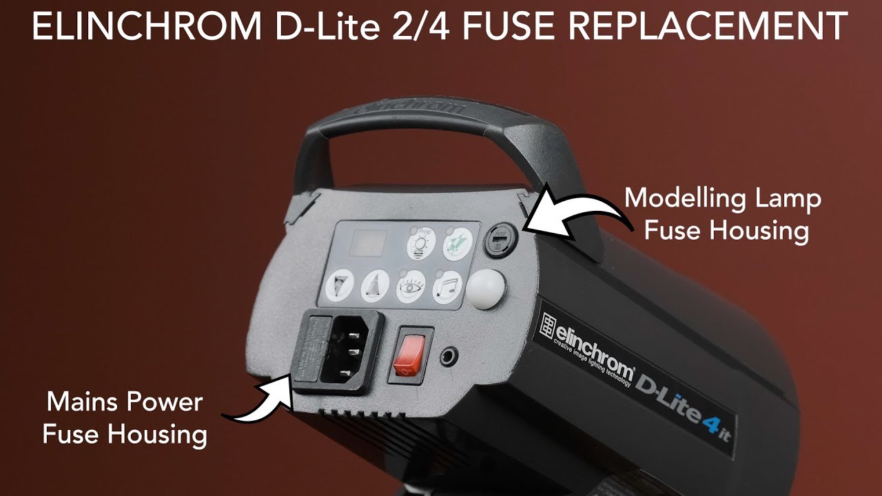 Elinchrom D Lite 2/4 Fuse Replacement