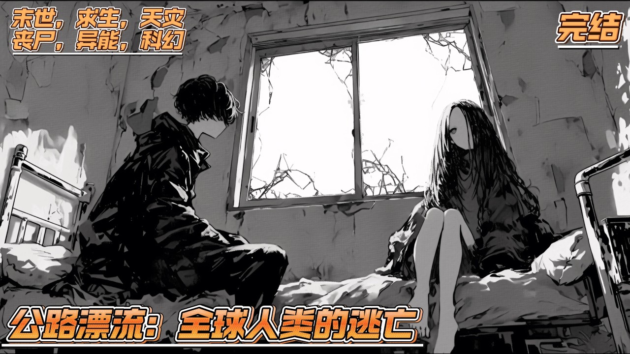 【完结】《公路漂流：全球人类的逃亡》全球70亿人集体穿越到一个无限延伸的公路世界，每人开局选择一辆车，在危机四伏的荒野中挣扎求生。当其他人争抢超跑豪车时，普通职员程岩却选择了毫不起眼的五菱面包车...