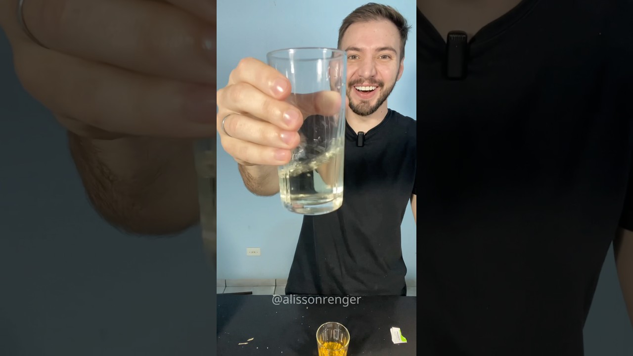 CAF&Eacute; E DIPIRONA DEIXA A &Aacute;GUA TRANSPARENTE ☕️💦😲#cafe #dipirona #agua #dica #fyp