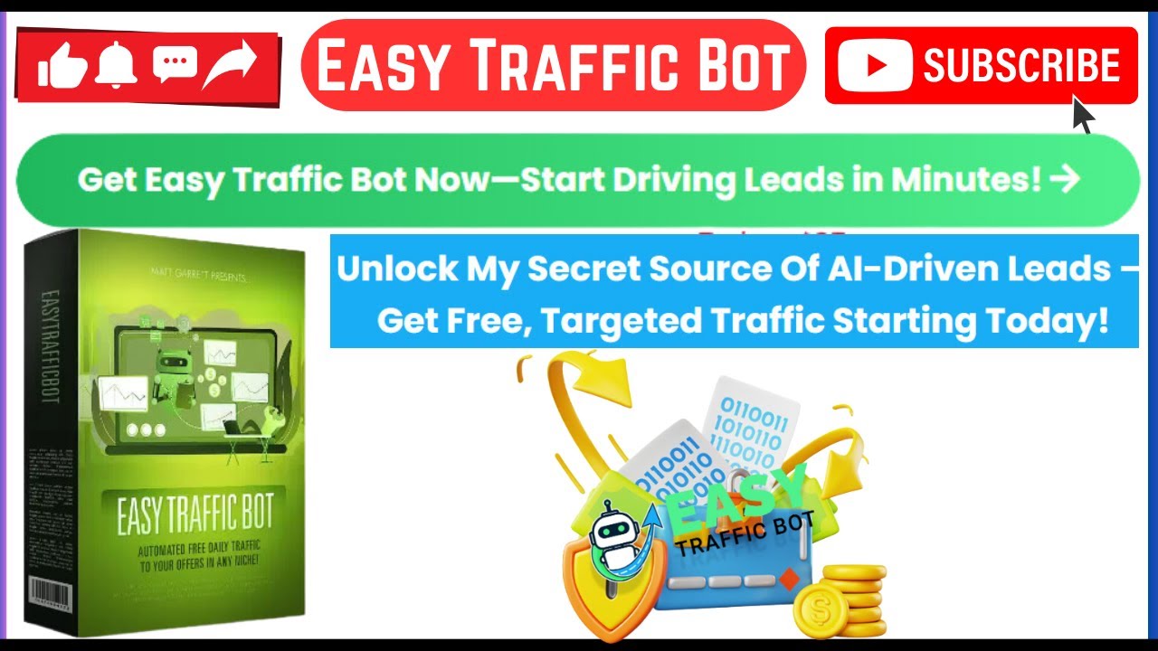 Easy Traffic Bot Review - AI Tool for Free Targeted Leads & Traffic | 100% Legit app!