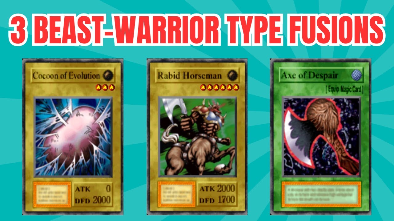 3 Beast-Warrior Type Fusions - Yu-Gi-Oh! Forbidden Memories