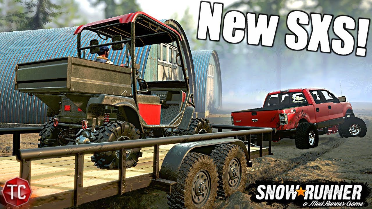 SnowRunner: Delivering a BRAND NEW Side by Side! NEW F150 Upgrades!? Small Town RP Part 8