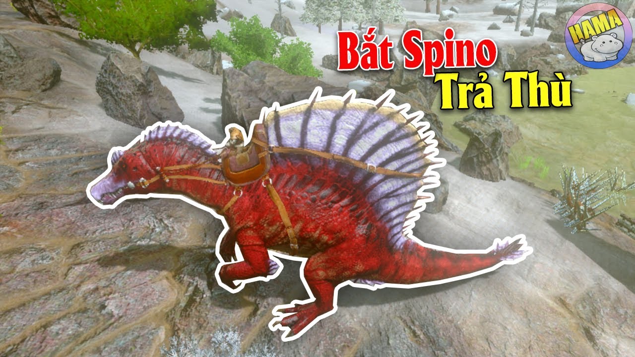 ARK: Survival Evolved Mobile - Bắt Con Thú Hung Hãn Và Bị Ghét Bật Nhất Spino