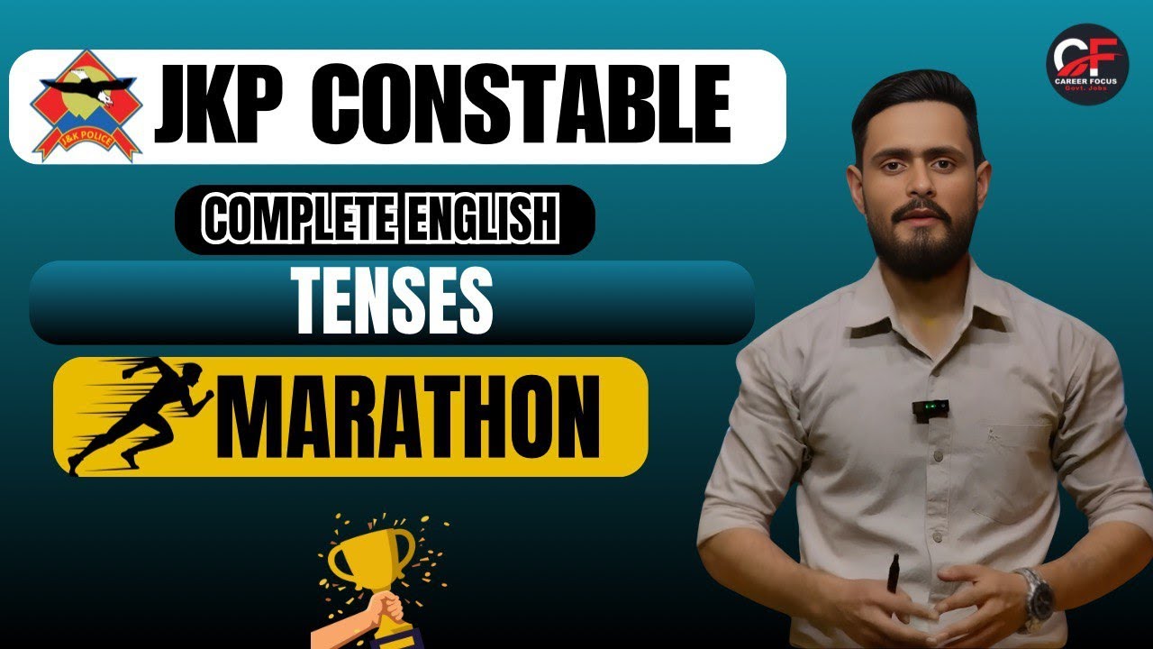 TENSES COMPLETE CLASS || JKP CONSTABLE || JKSSB