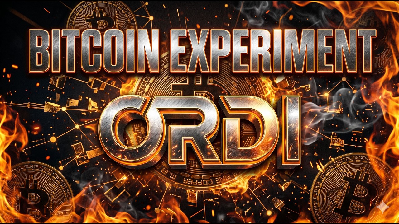 ORDI The Experiment That Opened the Bitcoin Ordinals Era ₿