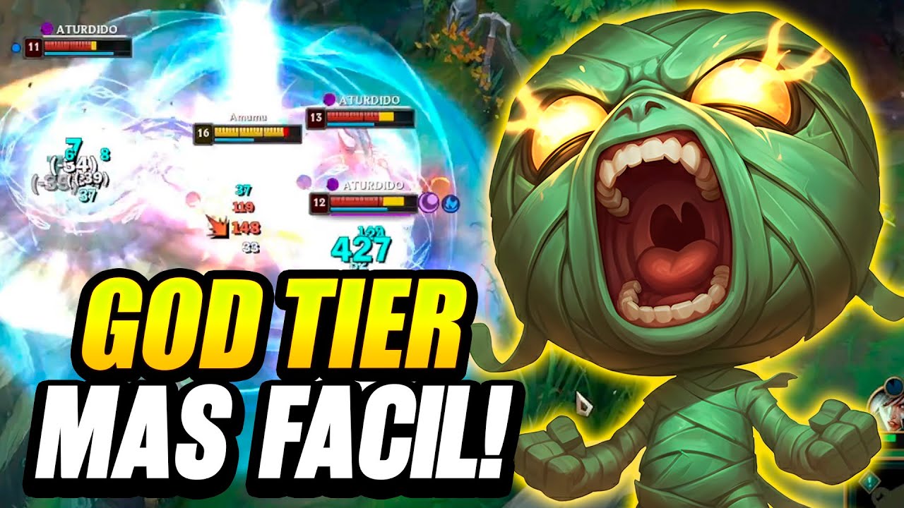 😱¡AMUMU ES GOD TIER! EL JUNGLA MAS FACIL PARA SUBIR
