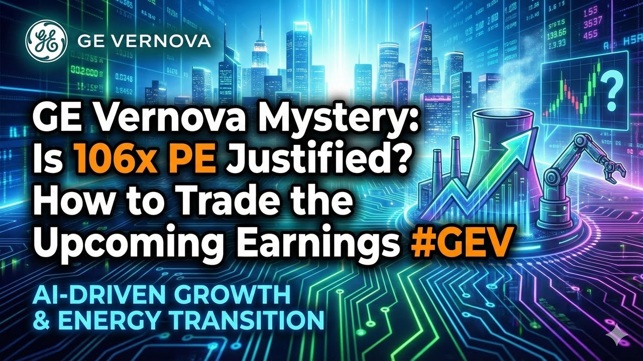 [Fullver] GE Vernova Mystery: Is 106x PE Justified? How to Trade the Upcoming Earnings #GEV
