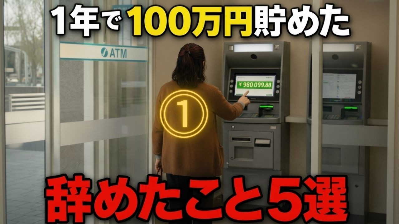 1年で100万円貯金！60代一人暮らしの主婦が「これだけは辞めた」5つのこと 【シニア朗読雑学】大人の朗 | パート1