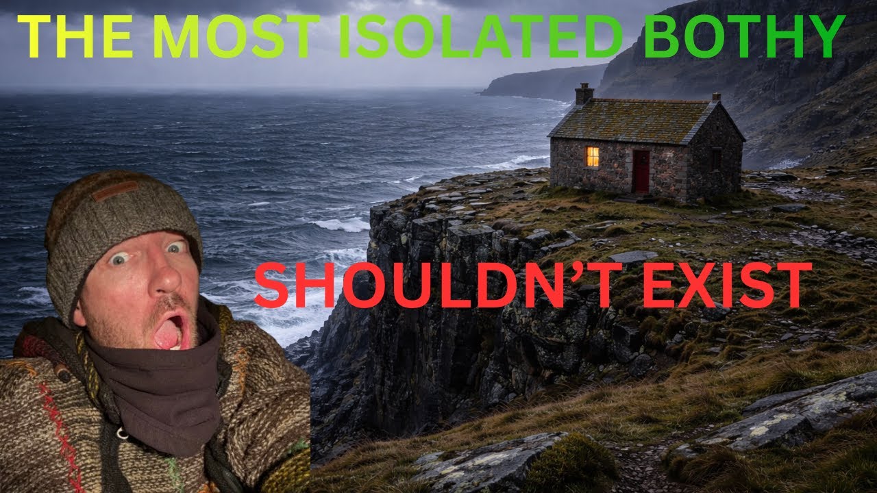 I GOT LOST ON THE EDGE OF ISLE OF SKYE THIS BOTHY WAS A BAD IDEA 🏴󠁧󠁢󠁳󠁣󠁴󠁿 
