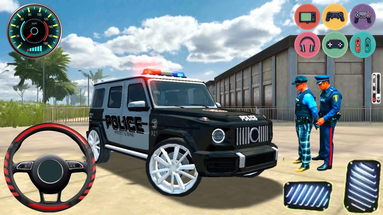 محاكي ألقياده سيارة شرطة العاب شرطة العاب سيارات العاب اندرويد Android Gameplay Police Sim 2022