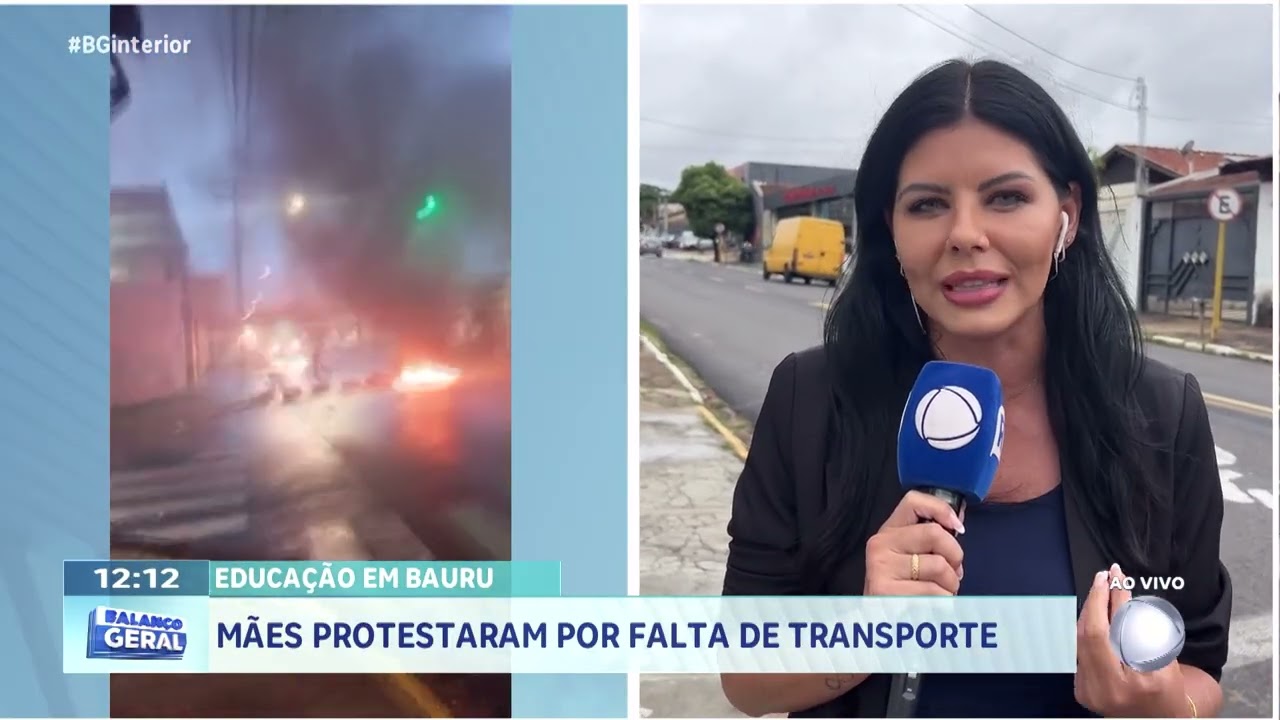 Educa&ccedil;&atilde;o em Bauru: m&atilde;es protestaram por falta de transporte