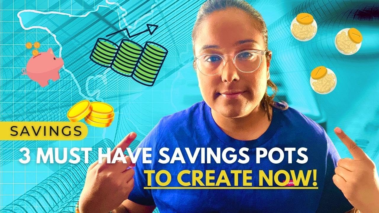 Start Saving!! 3 MUST HAVE SAVING POTS!!!