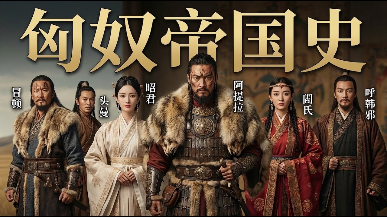 匈奴帝国史 | 匈奴如何逼出万里长城，又化身阿提拉横扫欧洲 | 如何区分南匈奴和北匈奴？