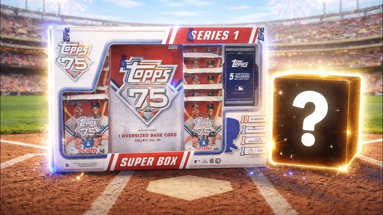 ⚾️ Вторник воспоминаний ⚾️!!! Супербокс Topps S1 2026 года и загадочный бластер-бокс!!!🔥🔥🔥