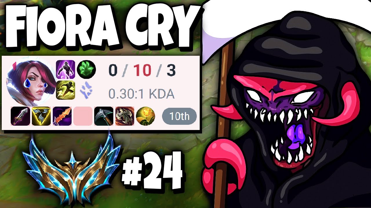 FIORA TRIED TO COUNTER PICK MY CHO'GATH IN SEASON 15?!! - ROAD TO CHALLENGER #24