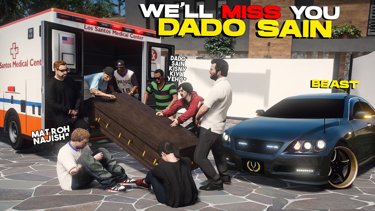 THE DADO SAIN IS NO MORE | SHAADI WALAY GHAR MEI INTEQAL | GTA 5 STORIES