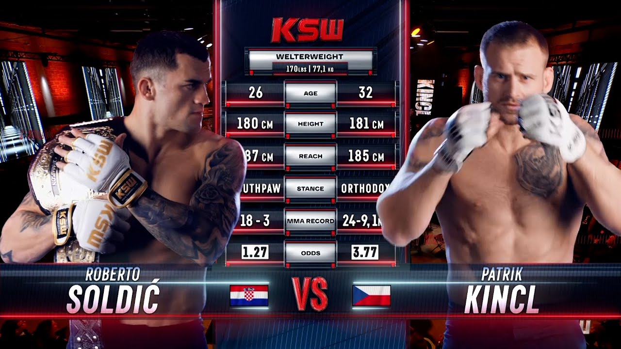 KSW Free Fight: Roberto Soldić vs Patrik Kincl | KSW 65