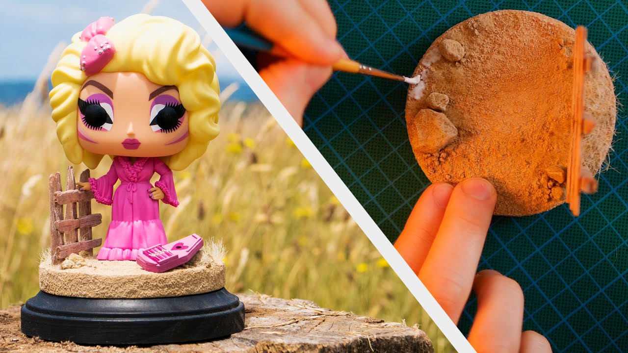 TRIXIE MATTEL Miniature Custom Pop Vinyl Base