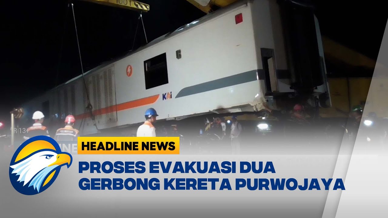 [HEADLINE NEWS, 26/10] Evakuasi Gerbong Anjlok Kereta Purwojaya di Bekasi