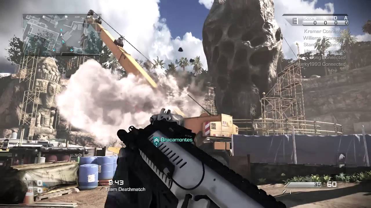 Call of Duty Ghosts Devastation Gameplay - VENOM X Easter Egg