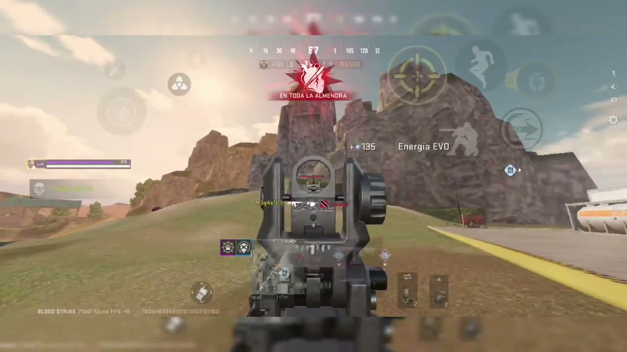 Día #3 practicando hasta subir mi nivel en Bloodstrike