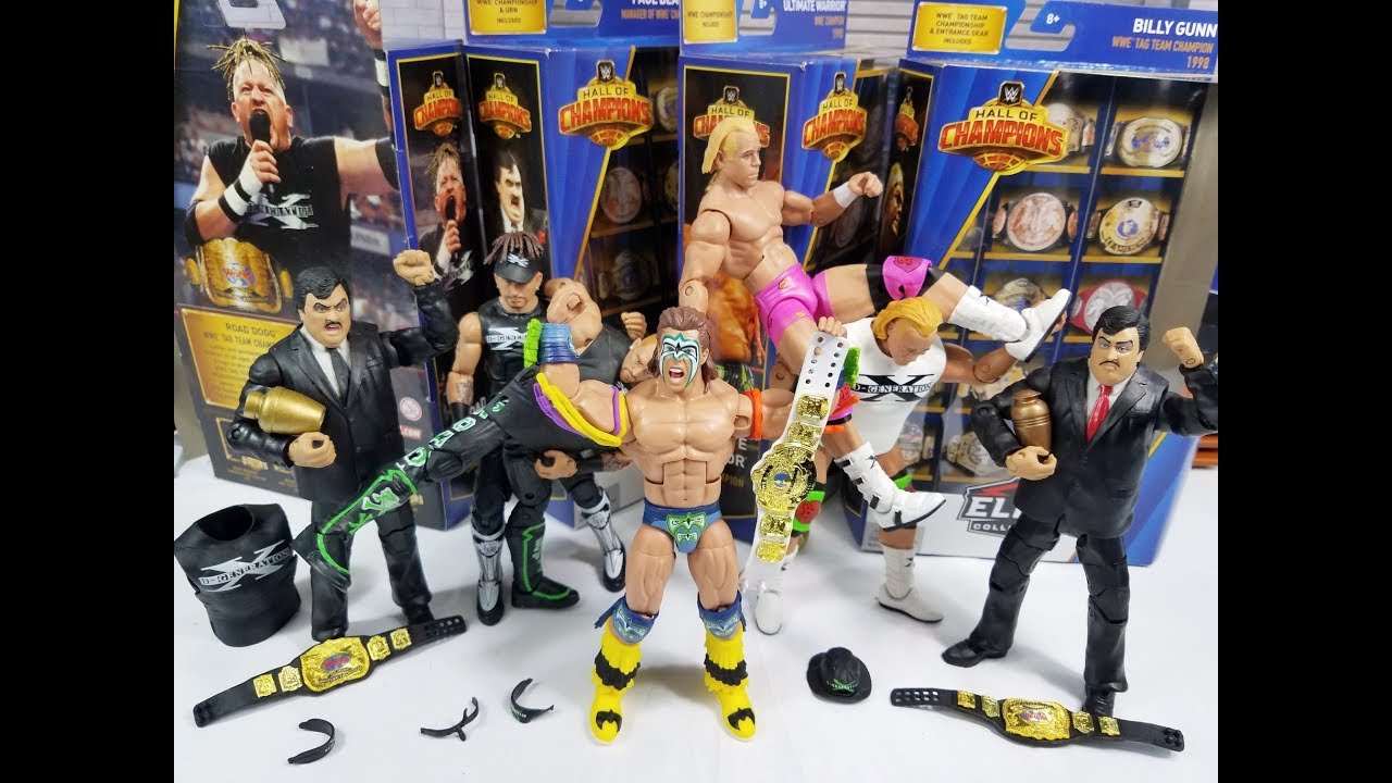 NEW WWE HALL OF CHAMPIONS FULL SET REVIEW