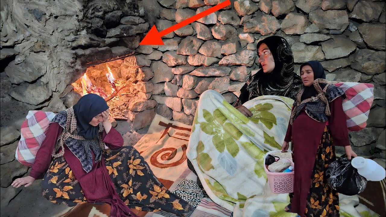 Pregnant mother abandoned in the heart of the mountains, homeless; spent the last night of he