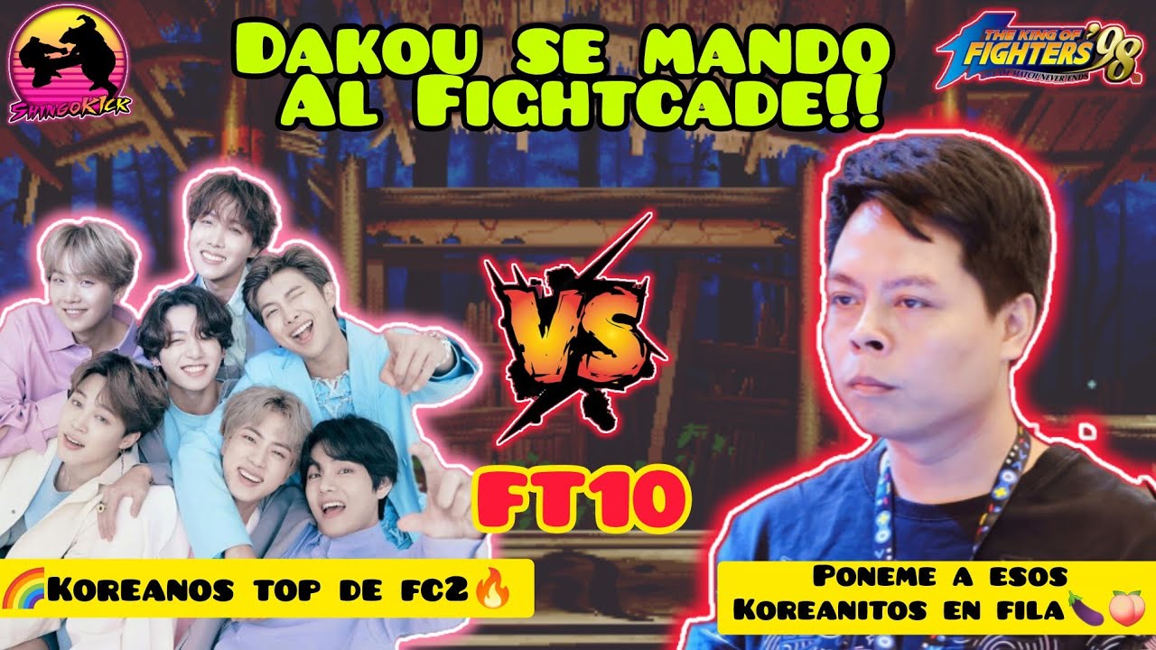 🔥La leyenda del KOF🔥🇰🇷Chosal Man🇰🇷🆚🇨🇳Dakou🇨🇳 FT10 #kof98 