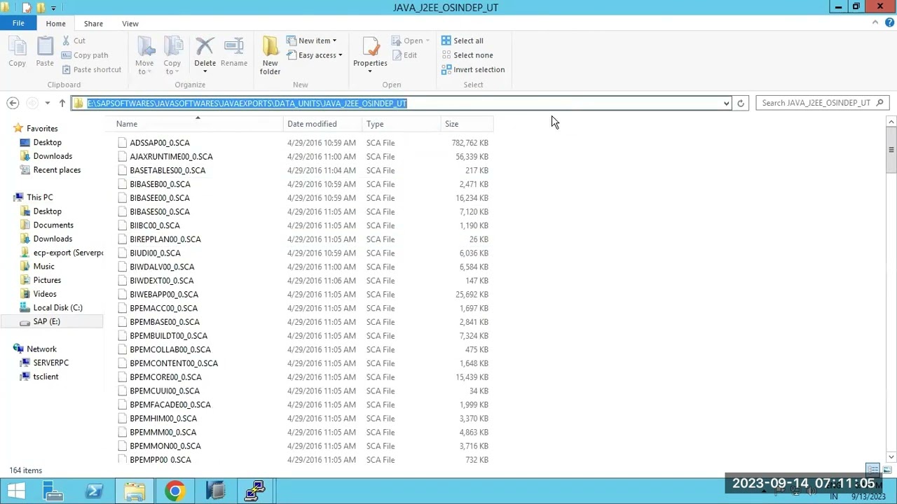 SAP JAVA - INSTALLATION