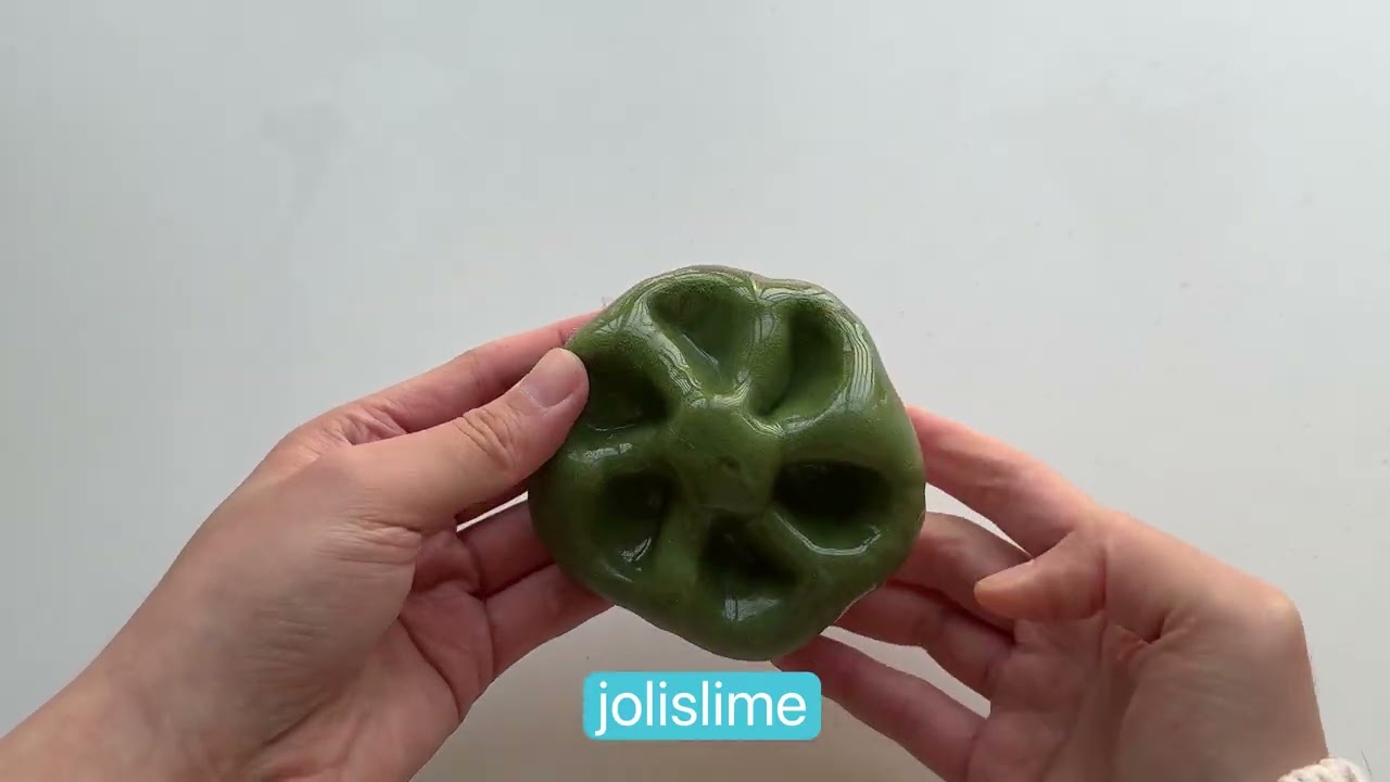 Help Me Name This New Green and Purple Bead Stressball! | Fidget Toy ASMR
