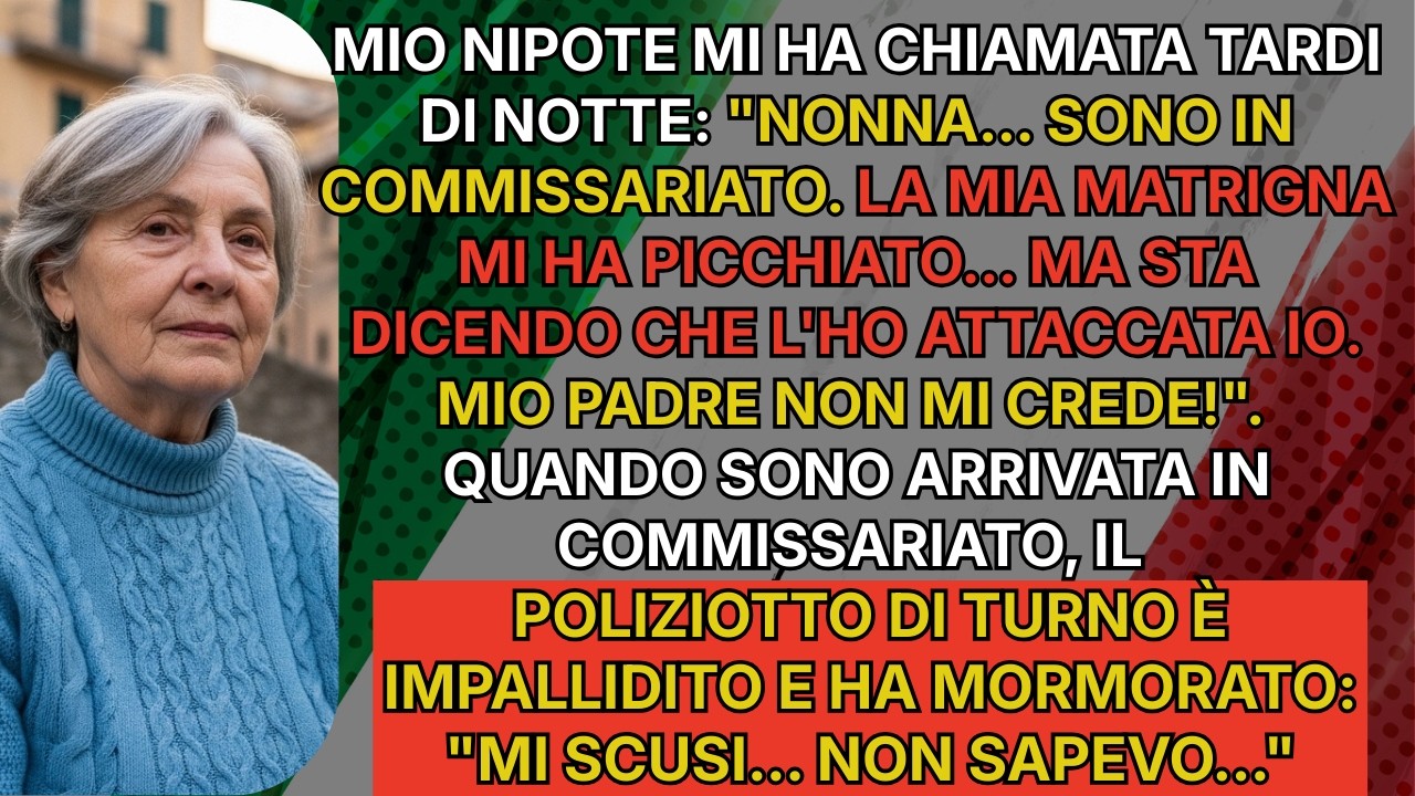 Mio nipote mi chiama dal commissariato: la matrigna l'ha incastrato e mio figlio non mi credeva.